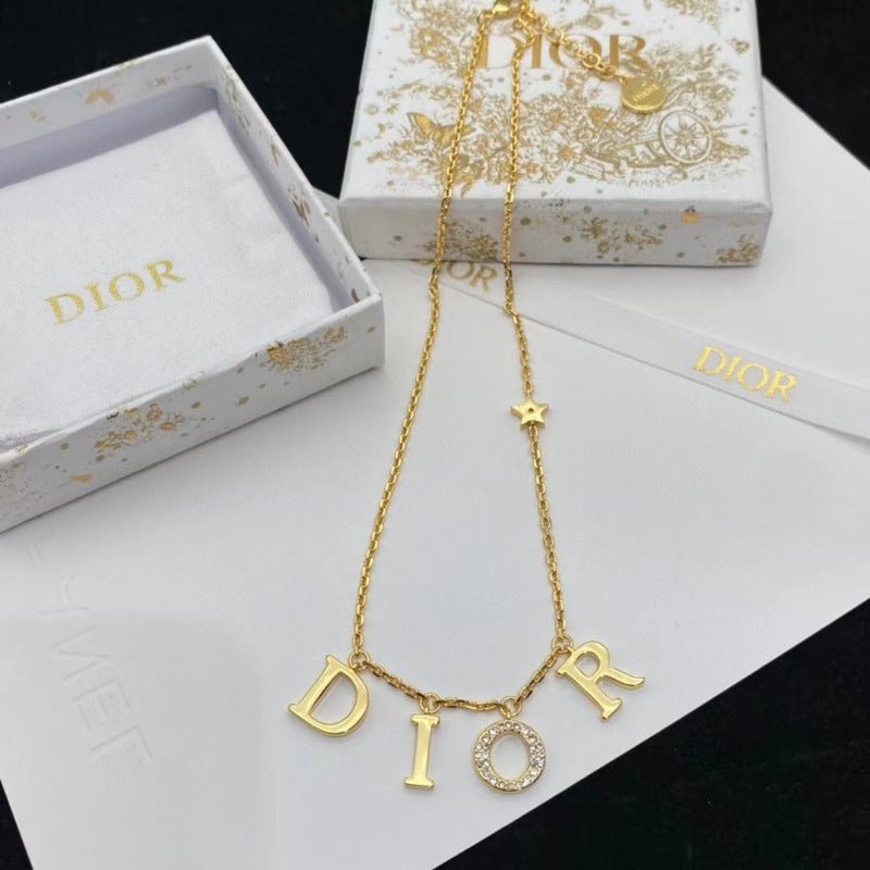 Alternative view of Dior Crystal Logo Jewelry Set