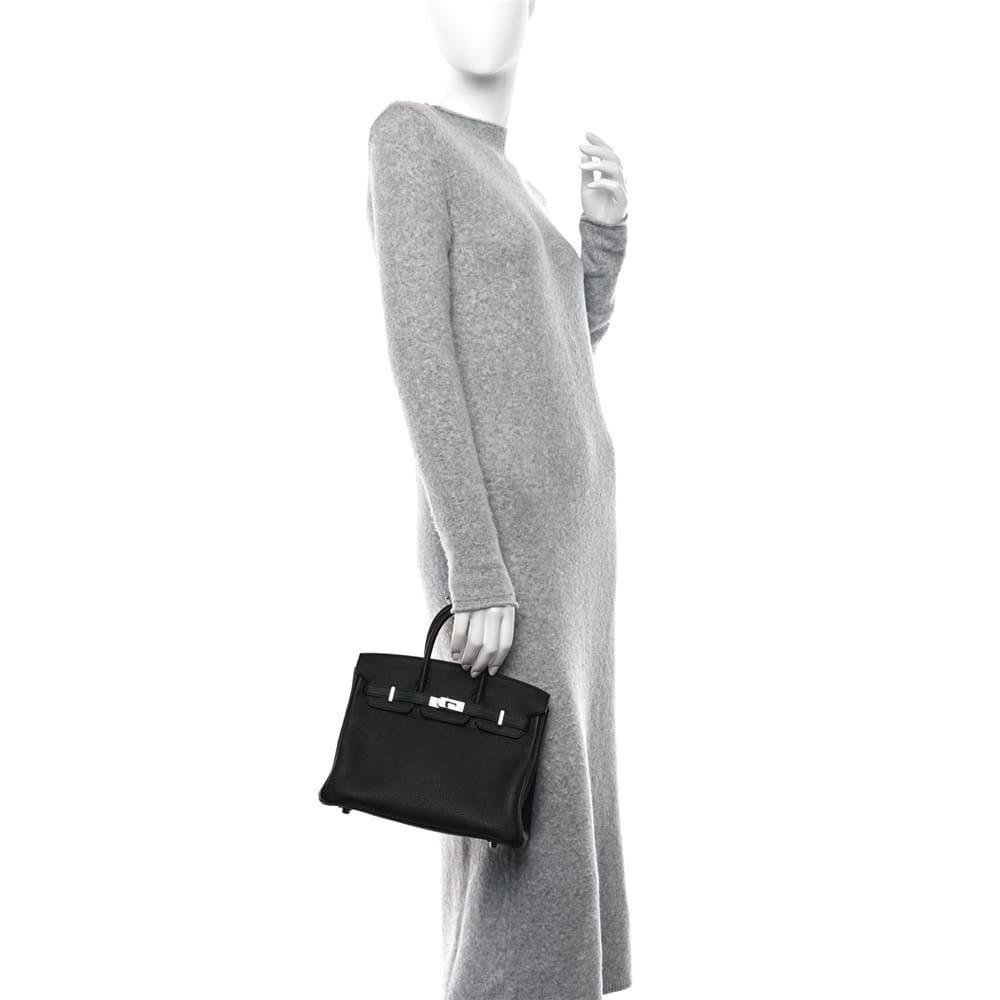 Alternative view of Hermès Birkin 25 Epsom Black Sellier