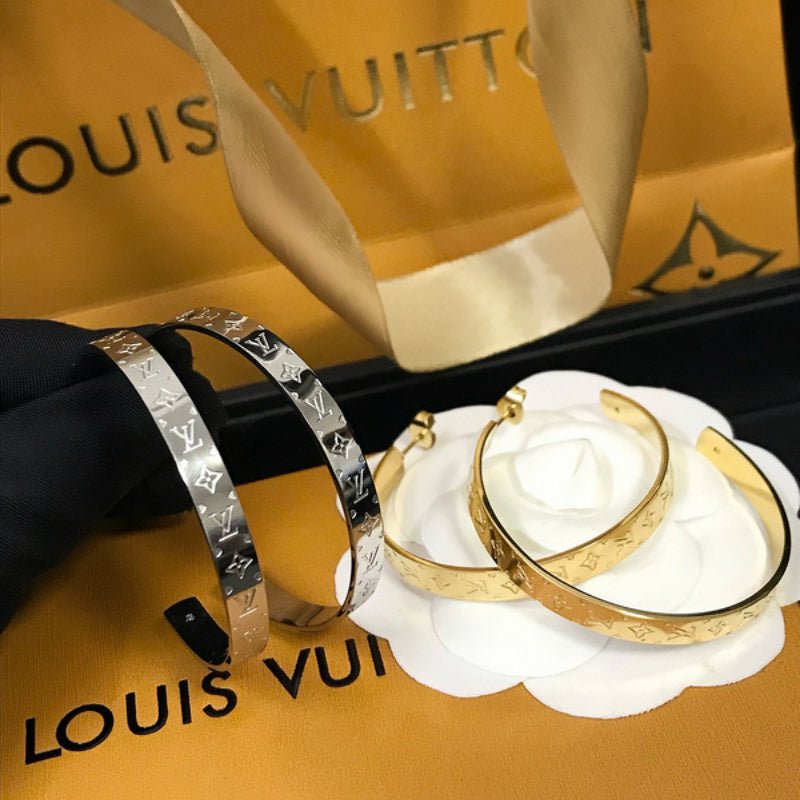 LV Monogram Cuff Bracelet
