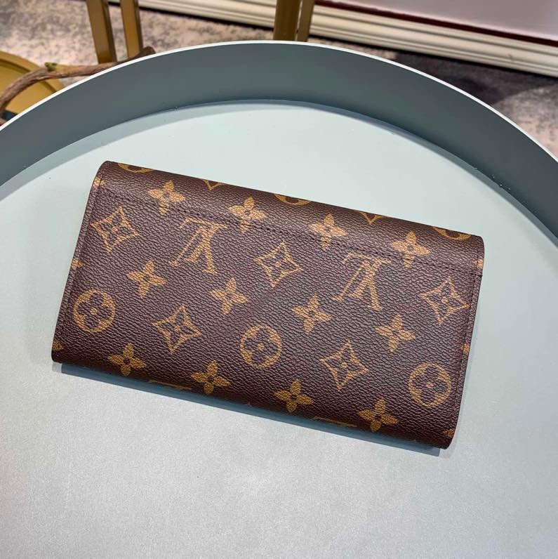Alternative view of Louis Vuitton Monogram Sarah Wallet 19cm Brown M60531