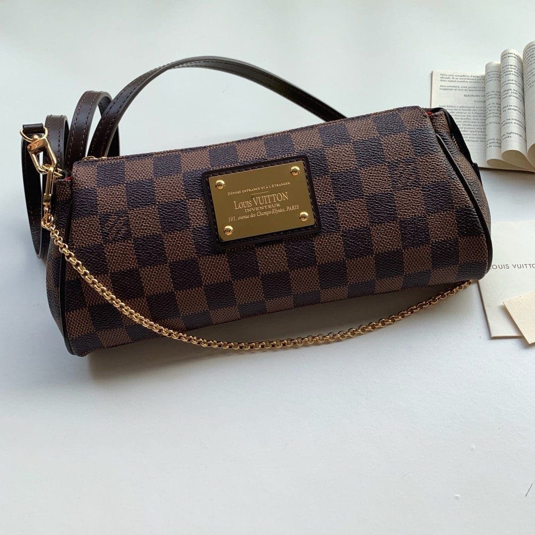 Alternative view of Louis Vuitton Eva Damier Ebene Clutch