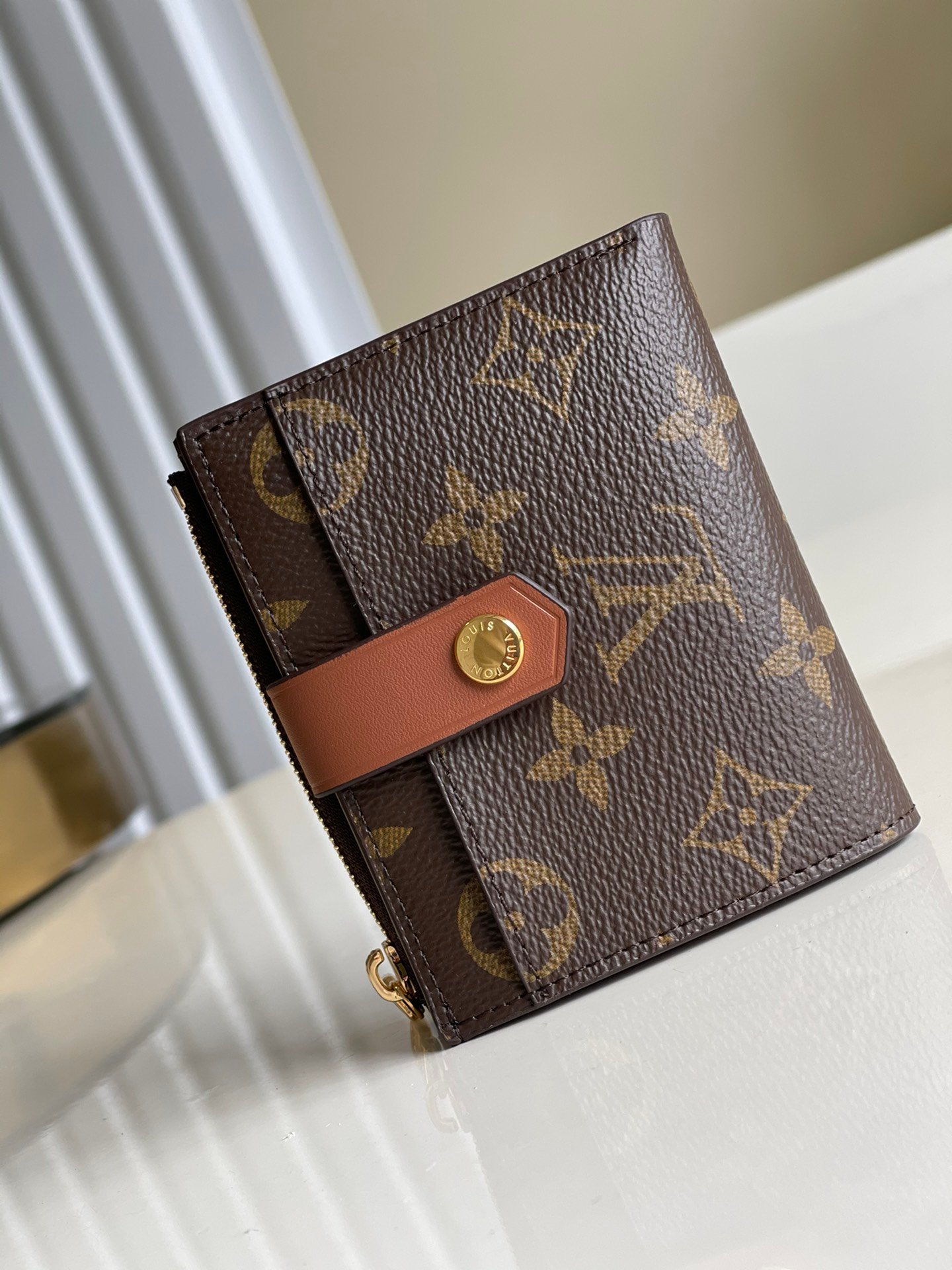 Louis Vuitton Multiple Card Holder Monogram Canvas Brown For Men, Men's Wallet 11cm LV N60451 - TEMAFES
