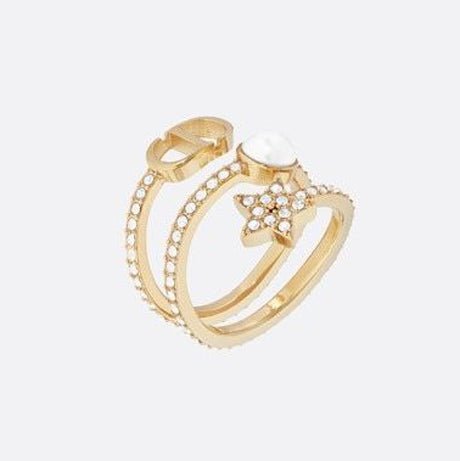 Dior Star Pearl Ring