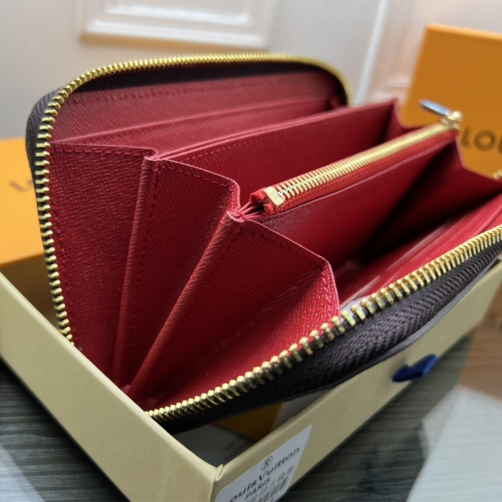 LV Canvas Limited-Edition Print Wallet - Image 5