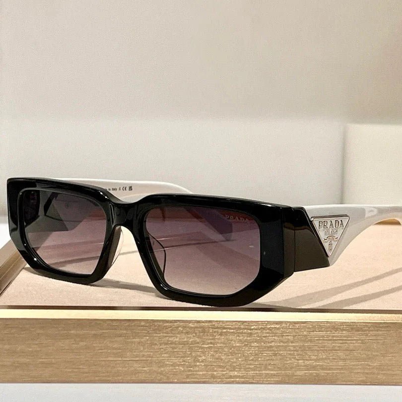Prada Black-White Shades Sunglasses