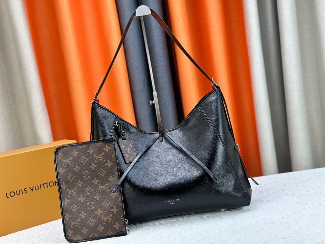 Alternative view of Louis Vuitton CarryAll Dark MM Lambskin