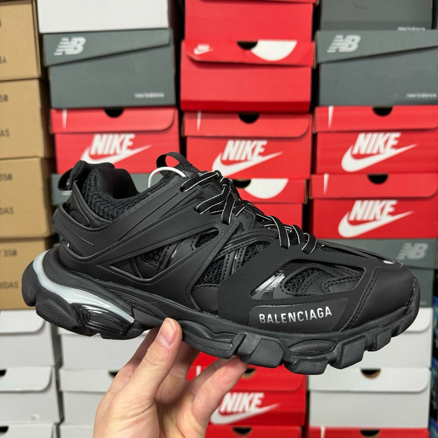 Alternative view of Balenciaga Track Led 3.0 - (FULL BLACK)