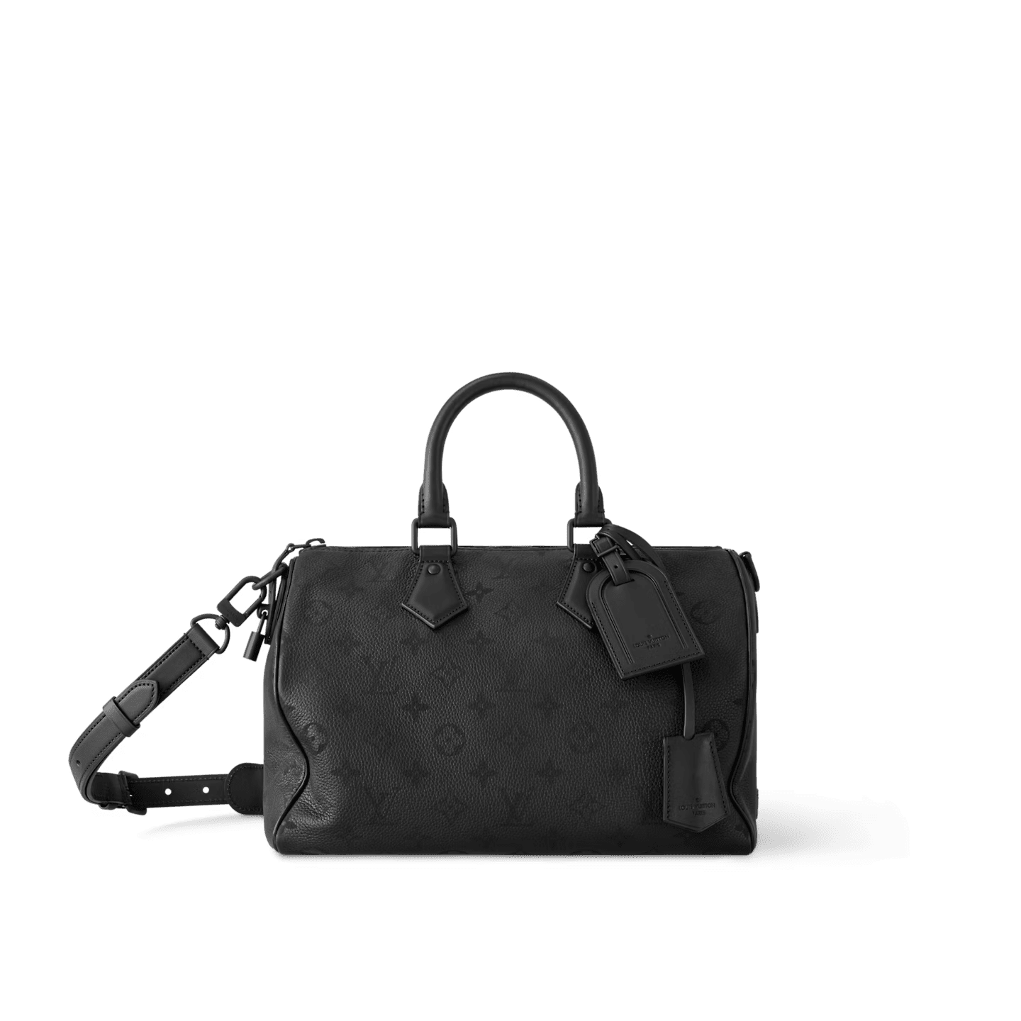 Louis Vuitton Speedy P9 30 Black Cowhide