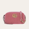 Gucci GG Marmont Pink Velvet Camera Bag