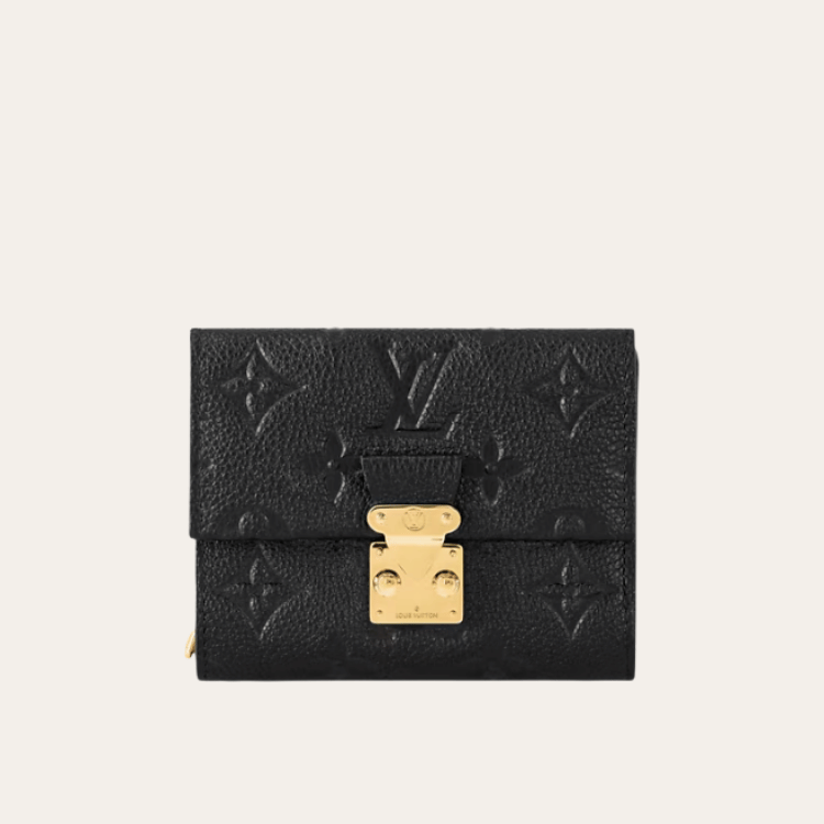 Louis Vuitton Métis Compact Wallet Black 4.5 Inches M80880