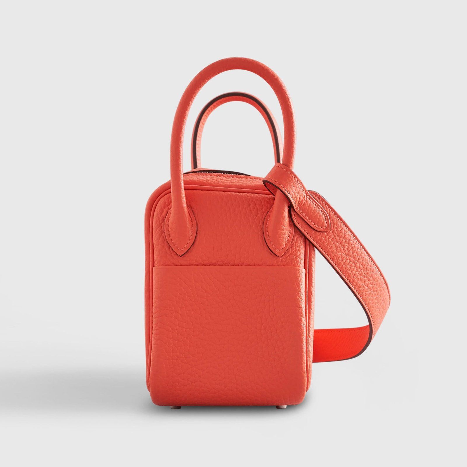 Hermès Lindy 20 Clemence Go Orange - Image 4