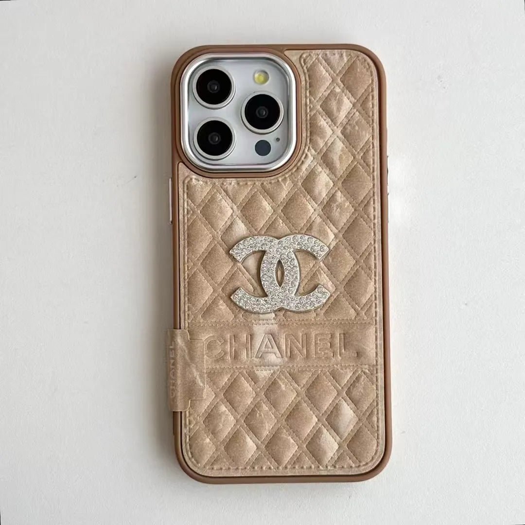 Chanel Embossed Quilted Leather Case - Image 5