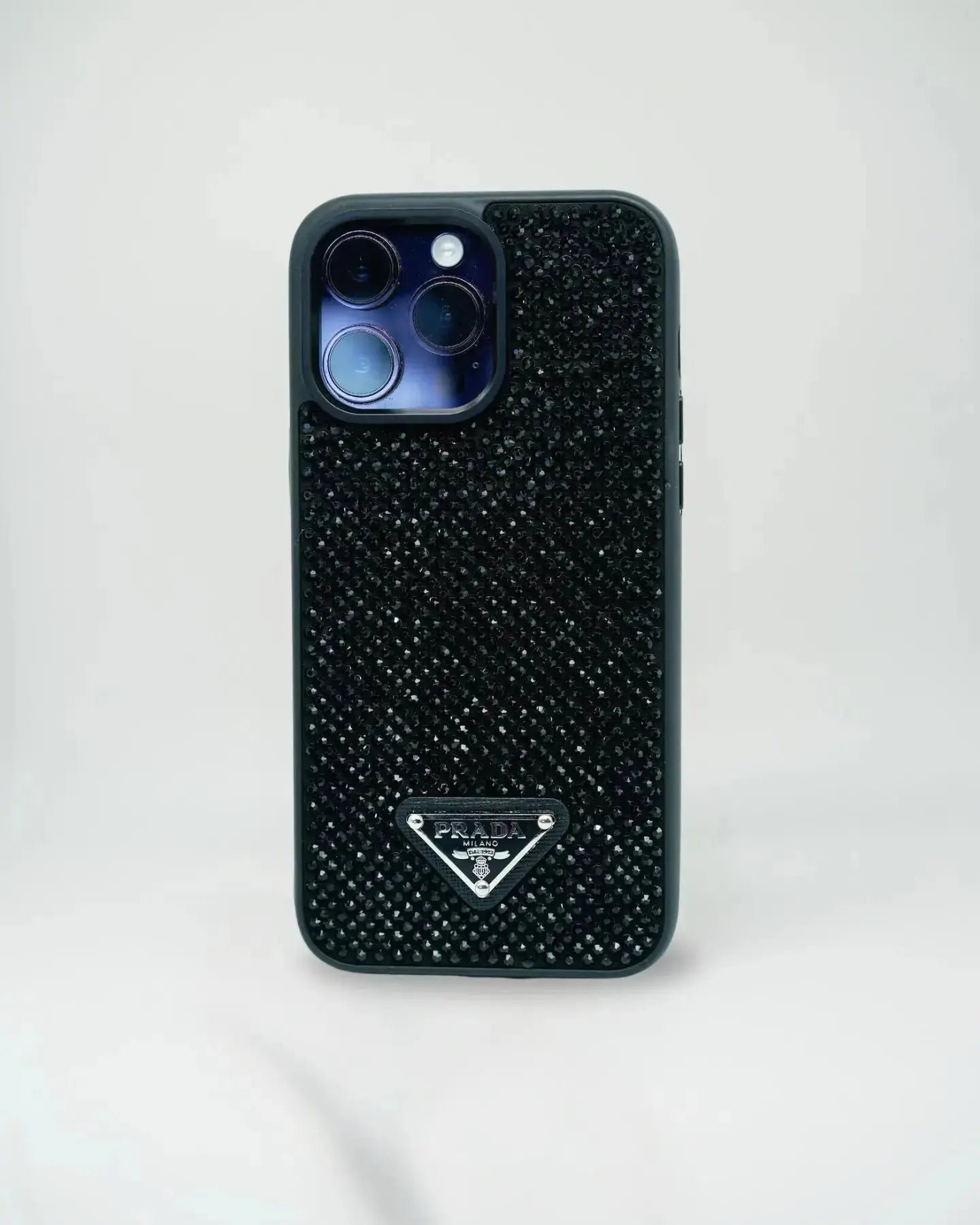 Black Diamond Prada iPhone 17 Pro Max Case