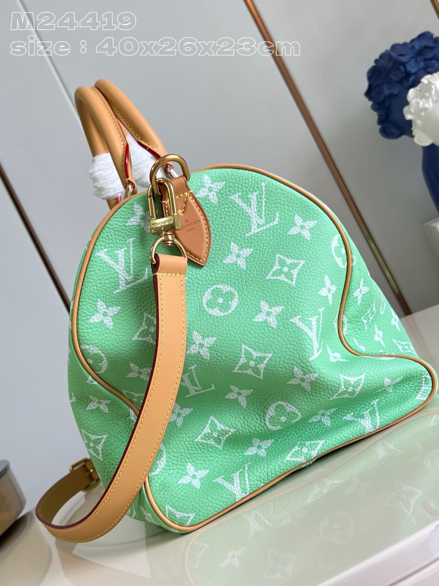 Louis Vuitton Speedy P9 40 Green - Image 9