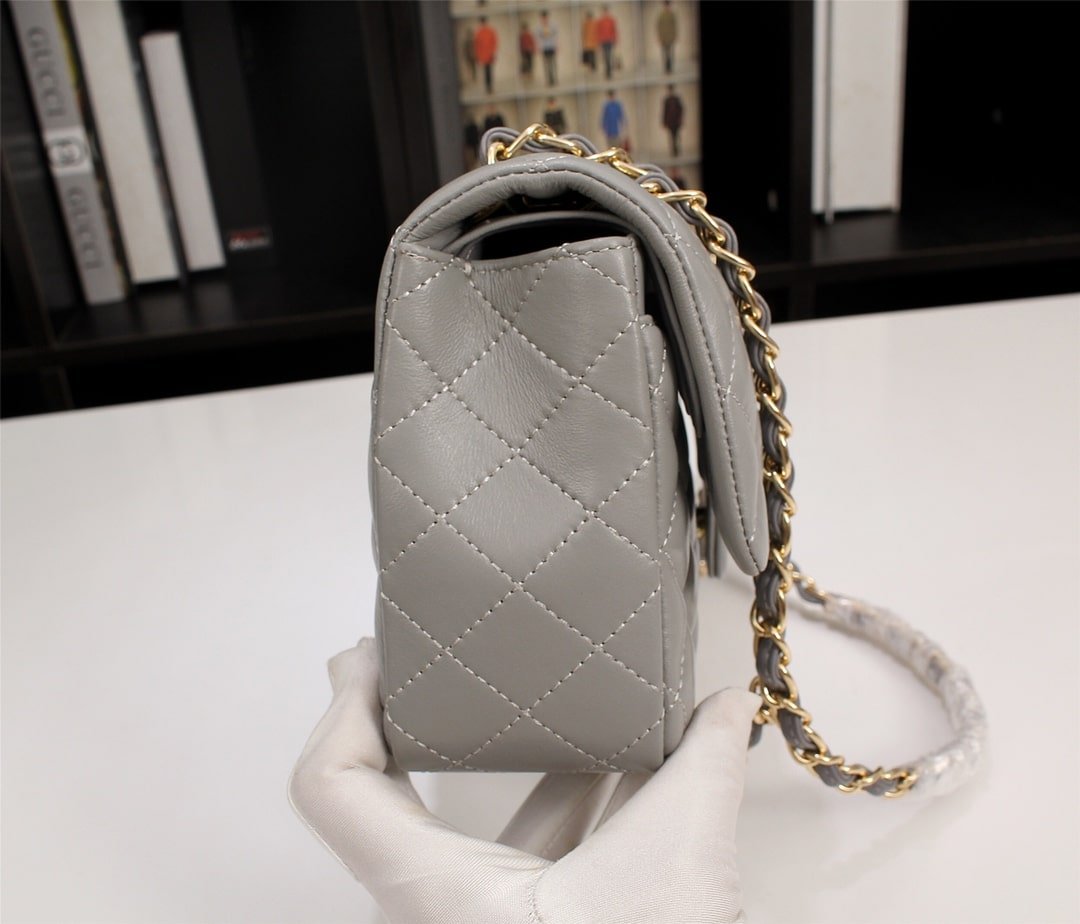 Chanel Classic Flap Lambskin Bag - Image 3
