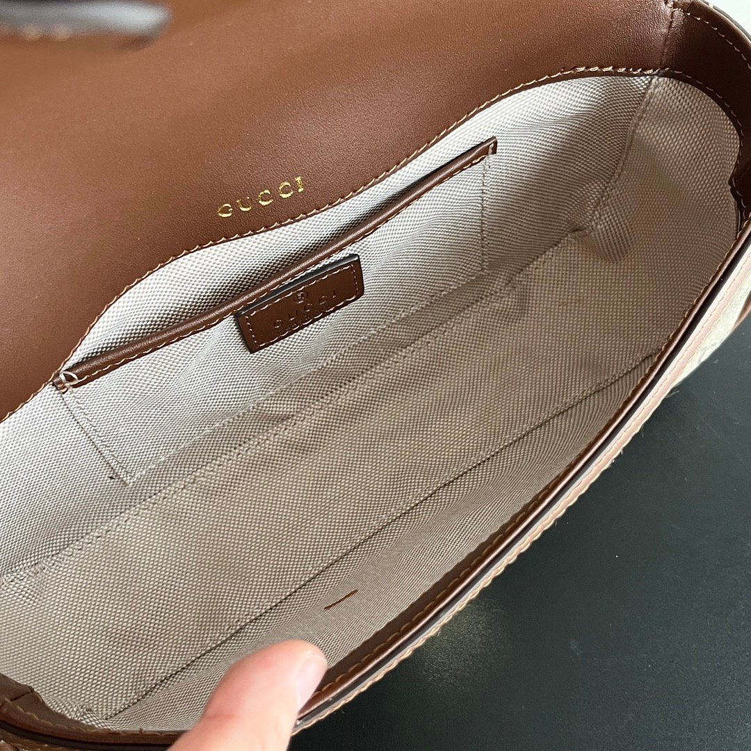 Gucci Horsebit 1955 Mini Top Handle Bag - Image 7
