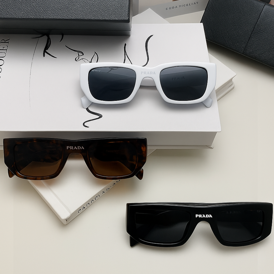 Prada Thick Frame Shades Sunglasses