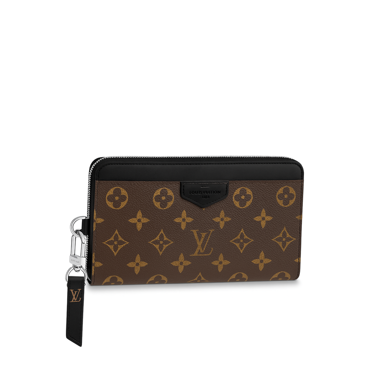 Louis Vuitton Zippy Dragonne Monogram Canvas Black For Women, Women's Wallet 7.5in/19cm LV M69407 - TEMAFES