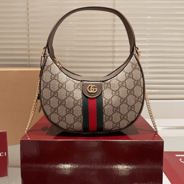 Alternative view of Gucci Ophidia Small Shoulder Bag Beige 7.9 Inches ?838463 FAE0P 9746