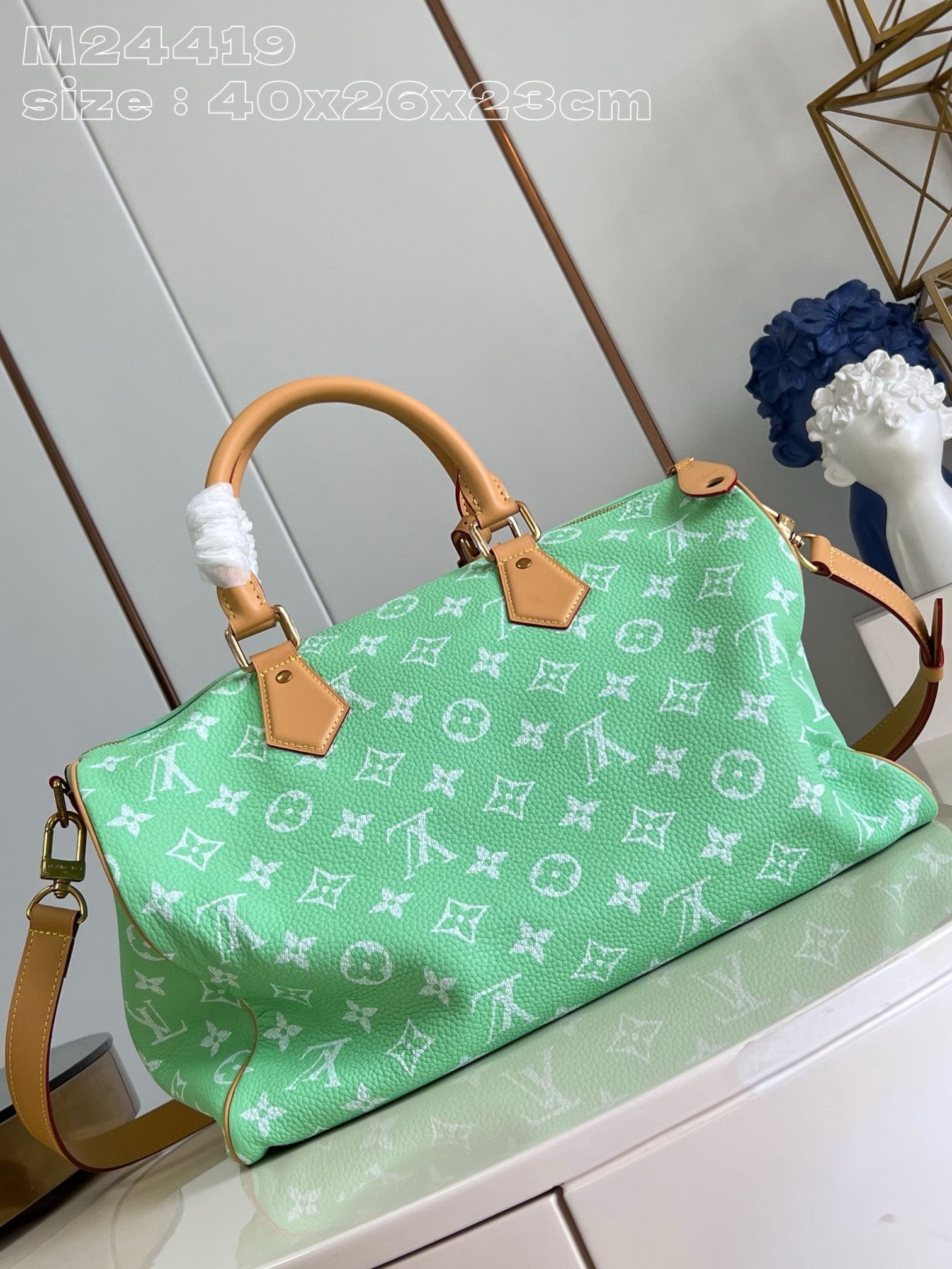 Louis Vuitton Speedy P9 40 Green - Image 3