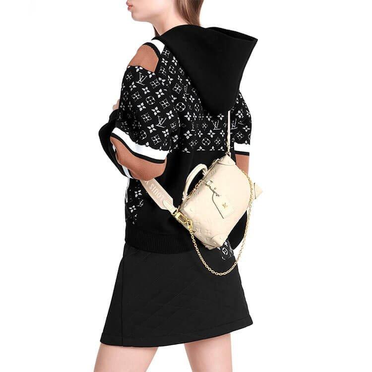 Louis Vuitton Petite Malle Souple Cream - Image 3