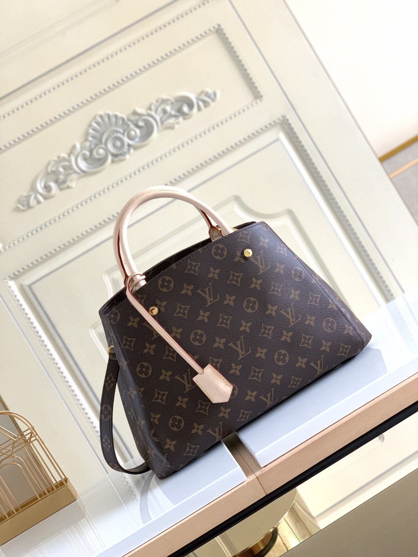 Alternative view of Louis Vuitton Montaigne MM Monogram