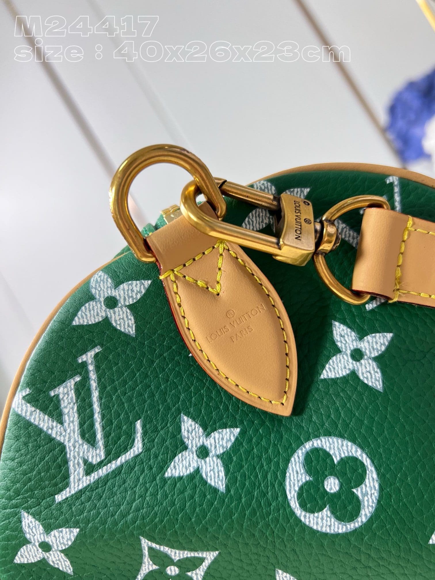 Louis Vuitton Speedy P9 40 Green - Image 8