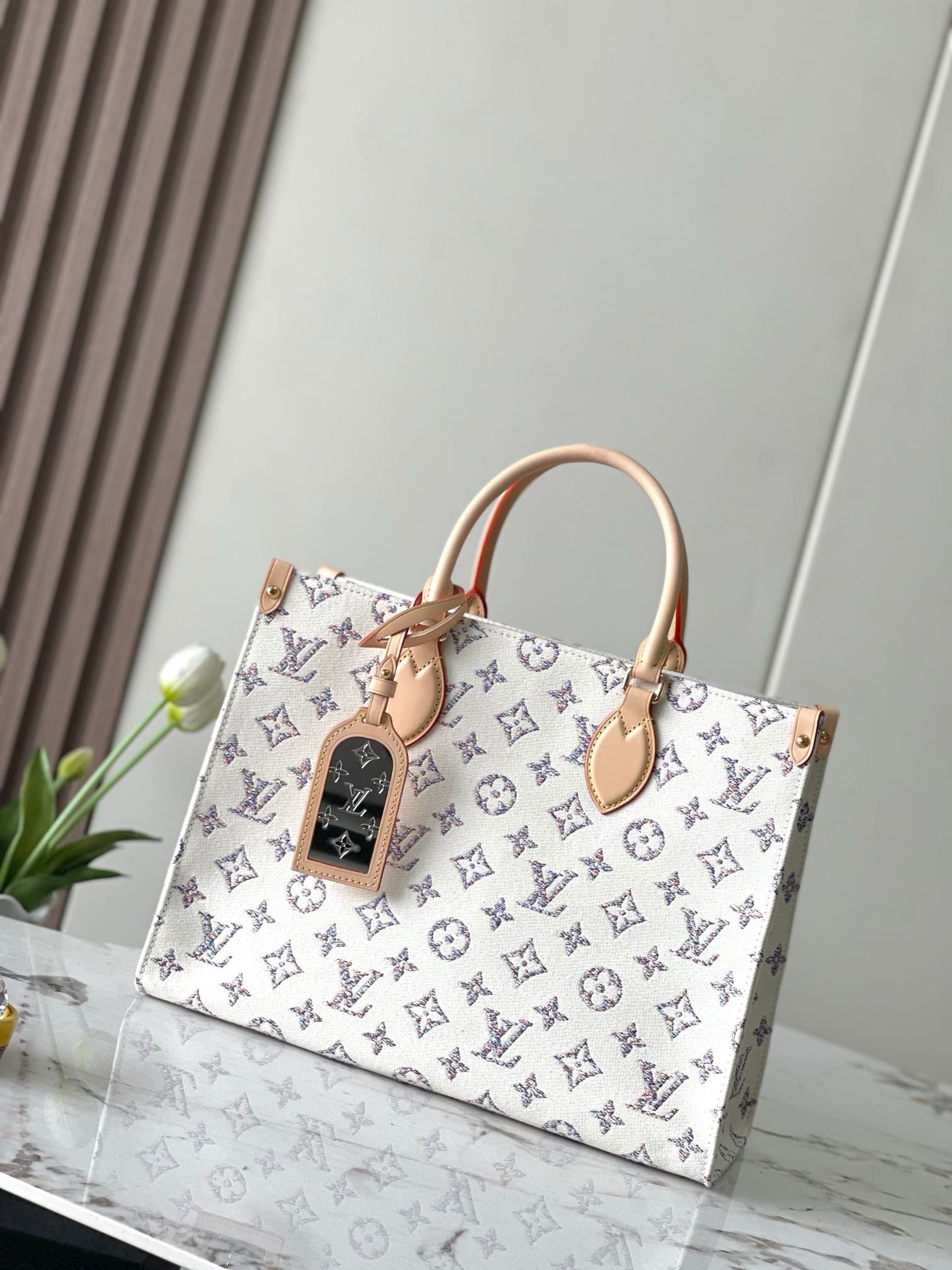 Alternative view of Louis Vuitton OnTheGo MM Jacquard Fabric