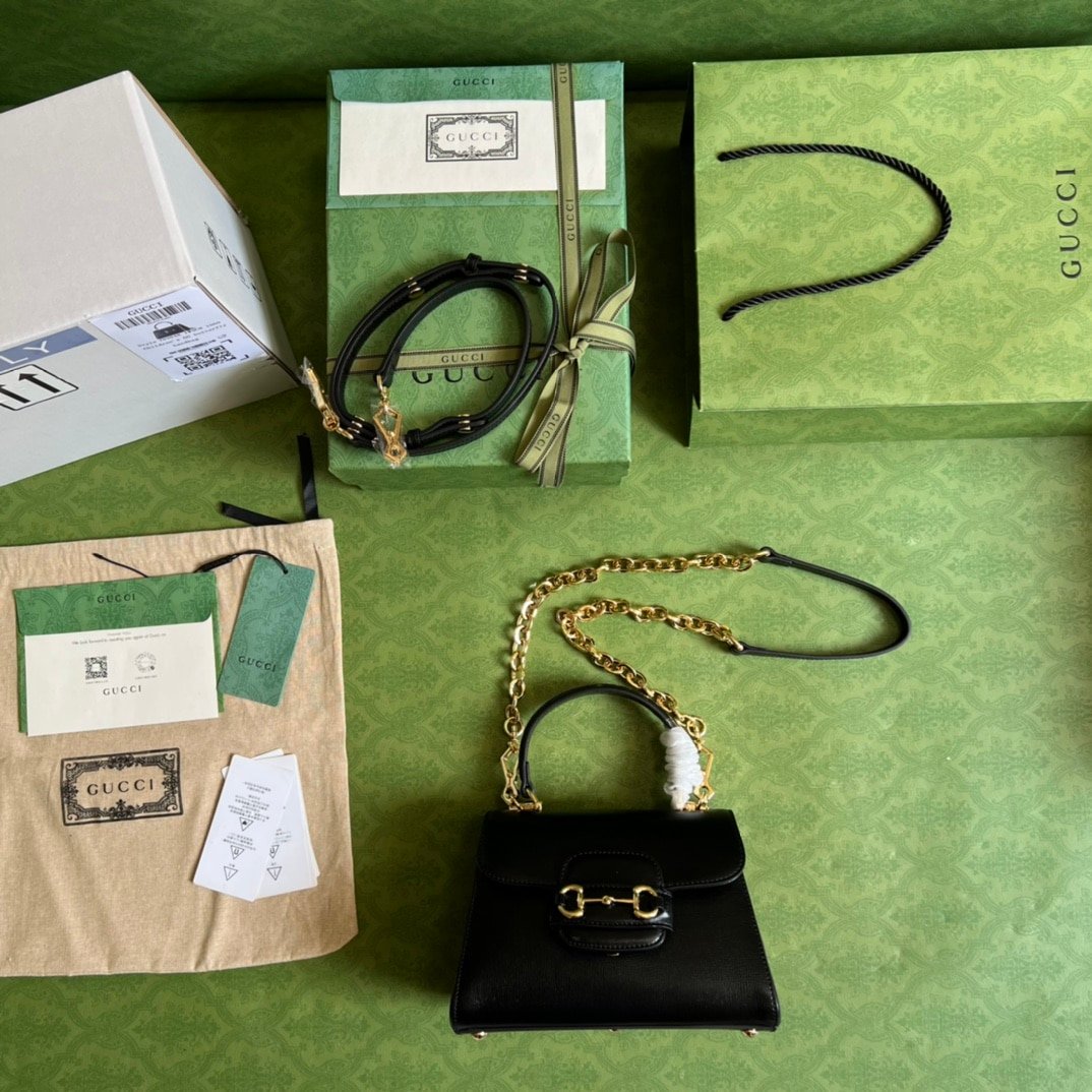 Gucci Horsebit 1955 Mini Bag - Image 10