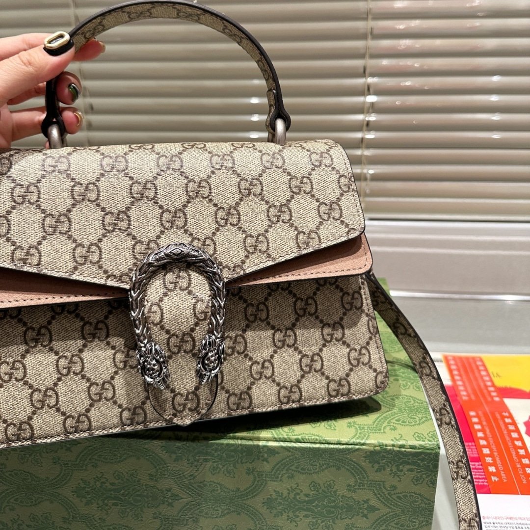 Gucci Dionysus Canvas Handbag - Image 4