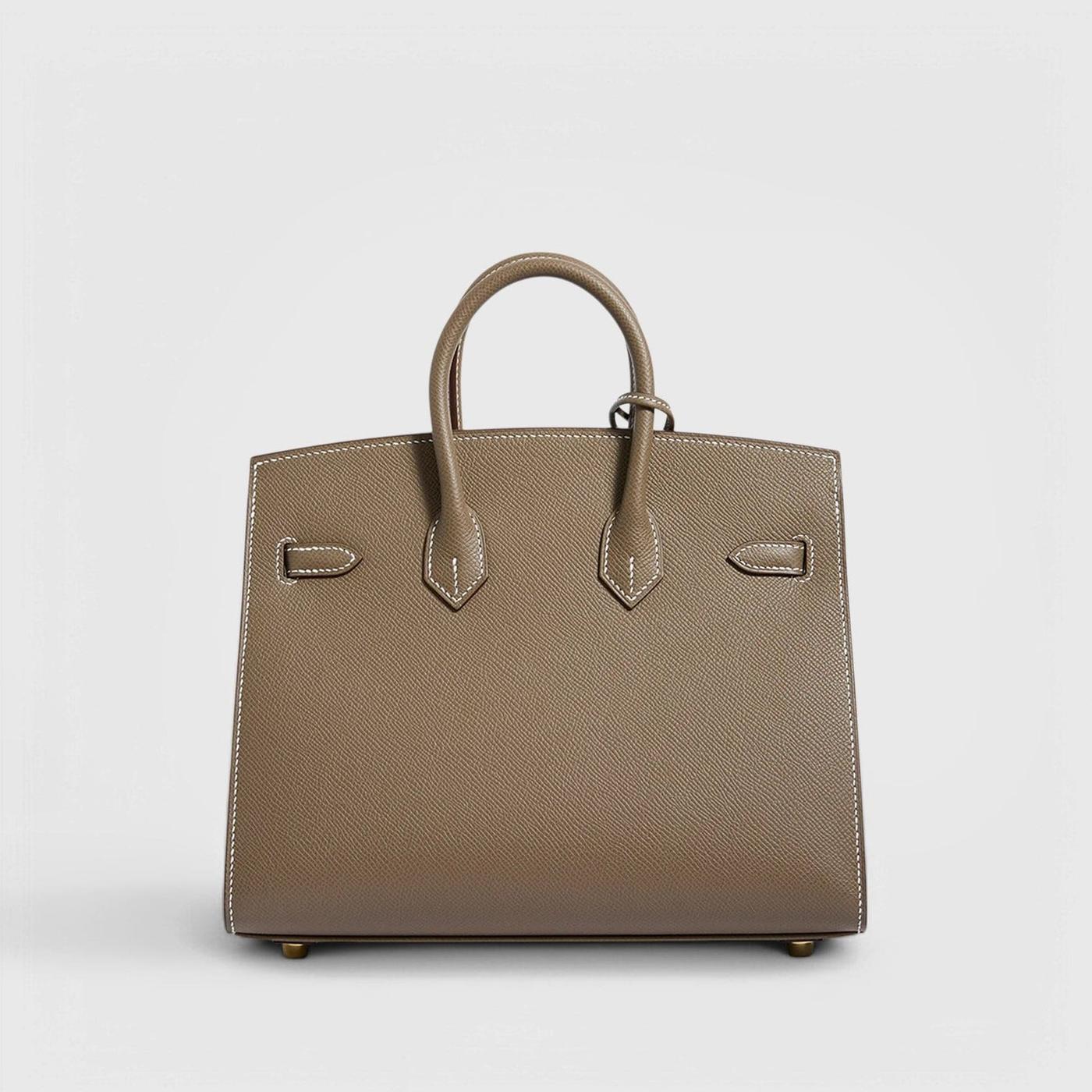 Alternative view of Hermès Birkin 25 Epsom Etoupe Gold
