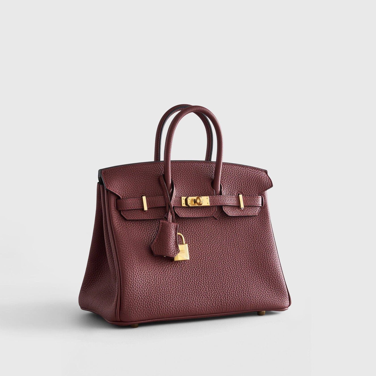 Hermès Birkin 25 Togo Rouge Sellier Retourne