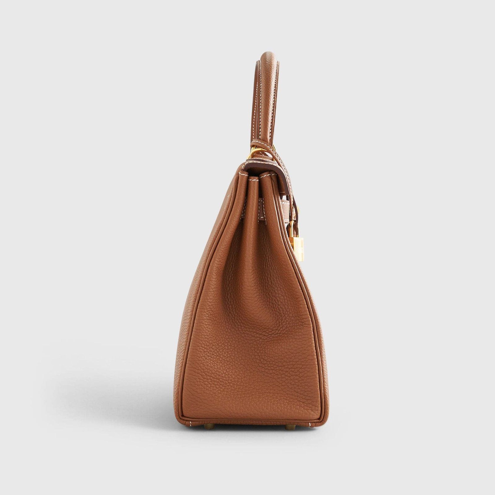 Hermès Kelly28 Retourne Togo Gold - Image 5