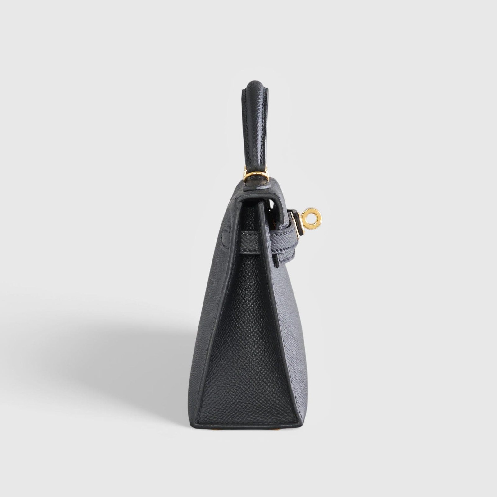 Hermès Mini Kelly Sellier Epsom Black - Image 4
