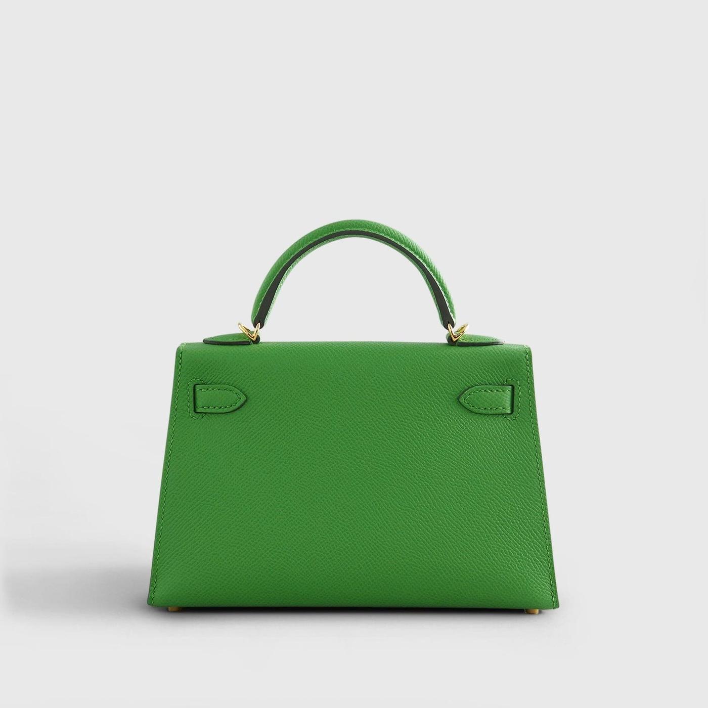Hermès Kelly Mini Sellier Epsom Vert Yucca - Image 3