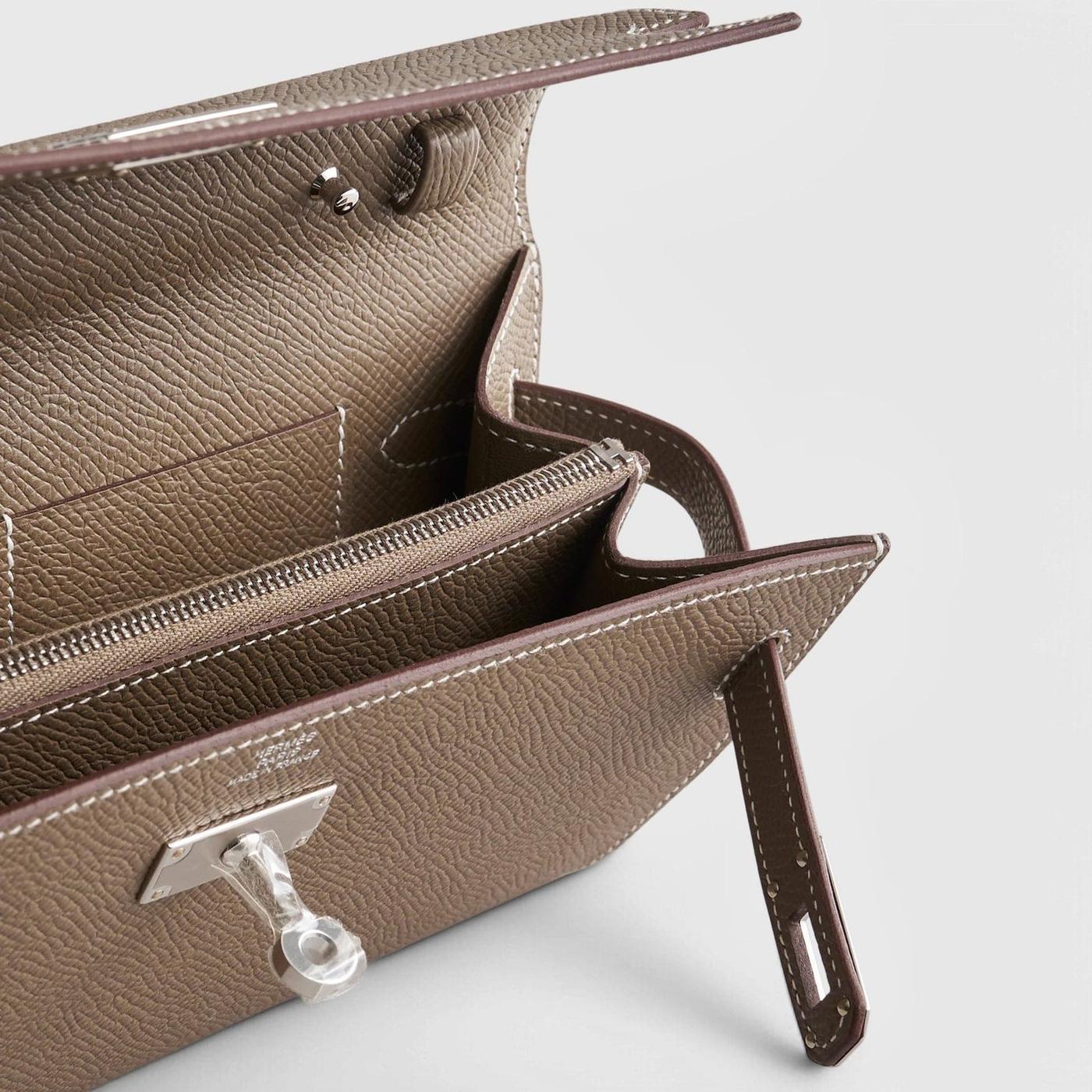 Hermès Kelly To Go Epsom Etoupe - Image 6