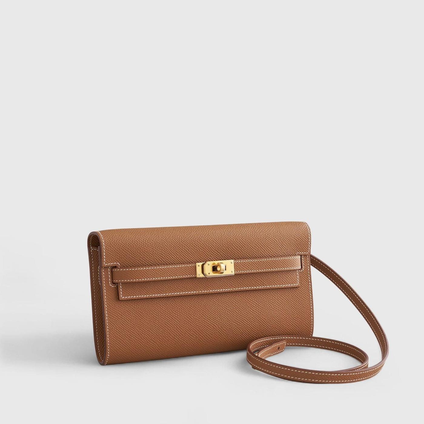 Alternative view of Hermès Kelly To Go Epsom Gold Tan