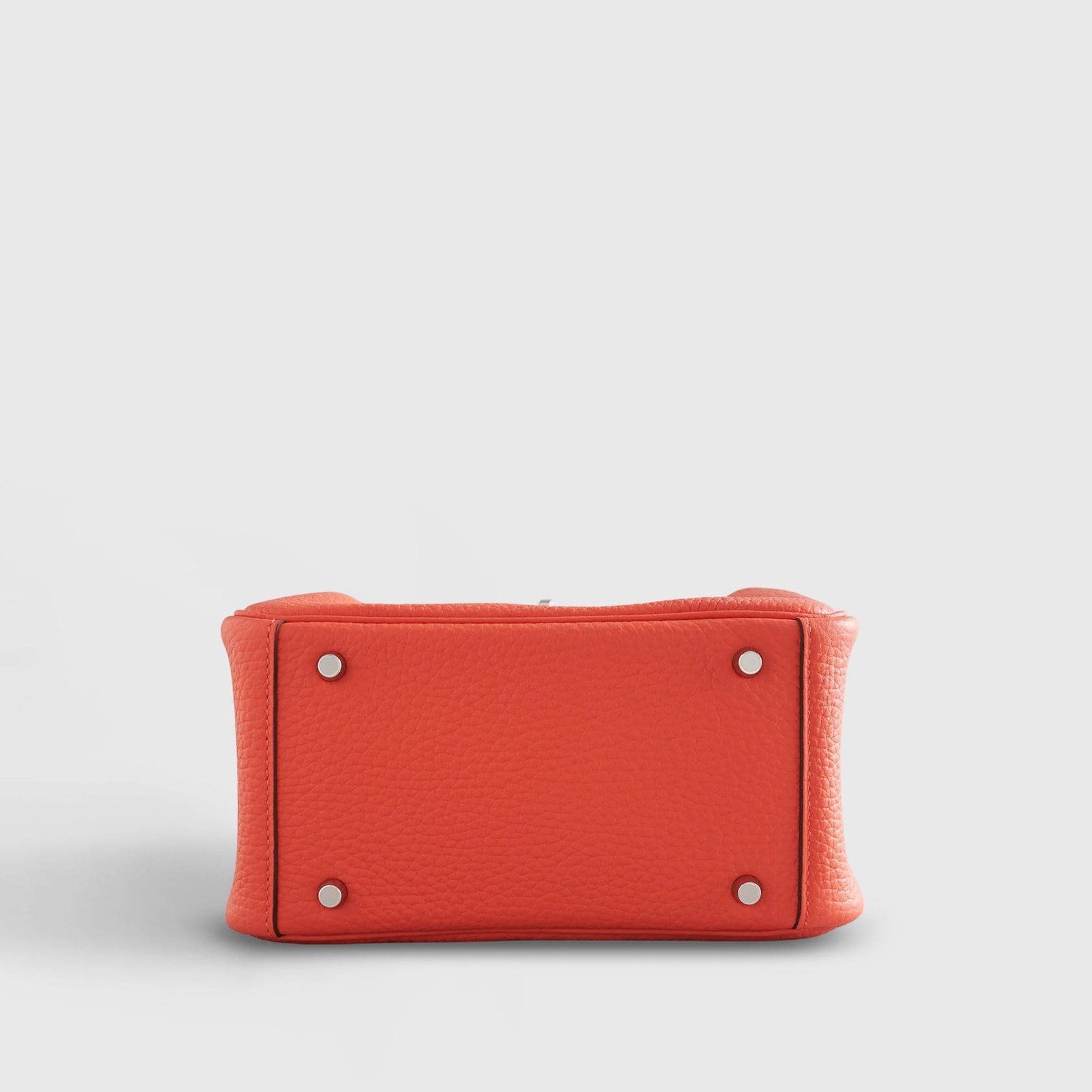 Hermès Lindy 20 Clemence Go Orange - Image 5