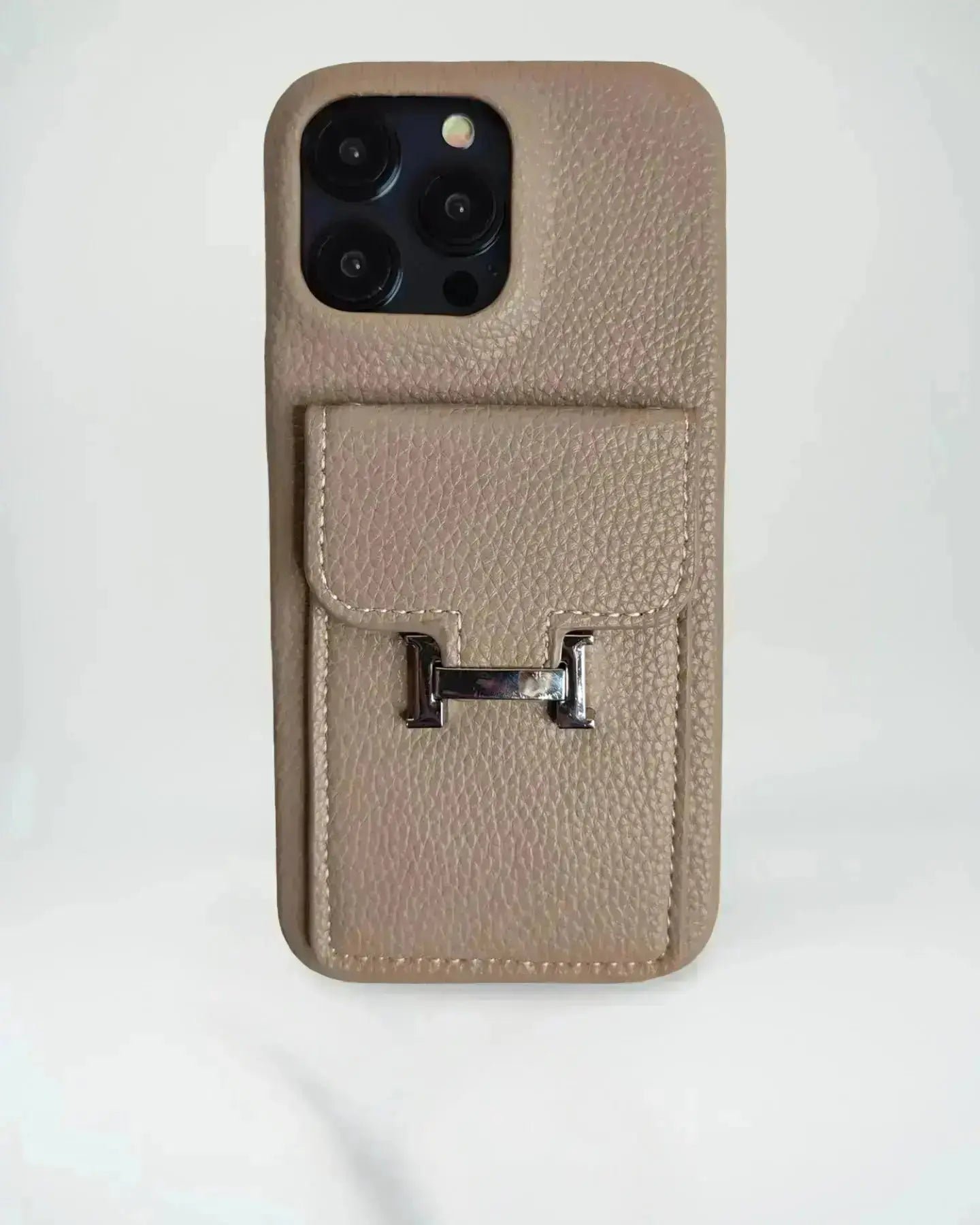 Le Lilas Herm??s iPhone 17 Pro Max Case with Cardholder - Image 9