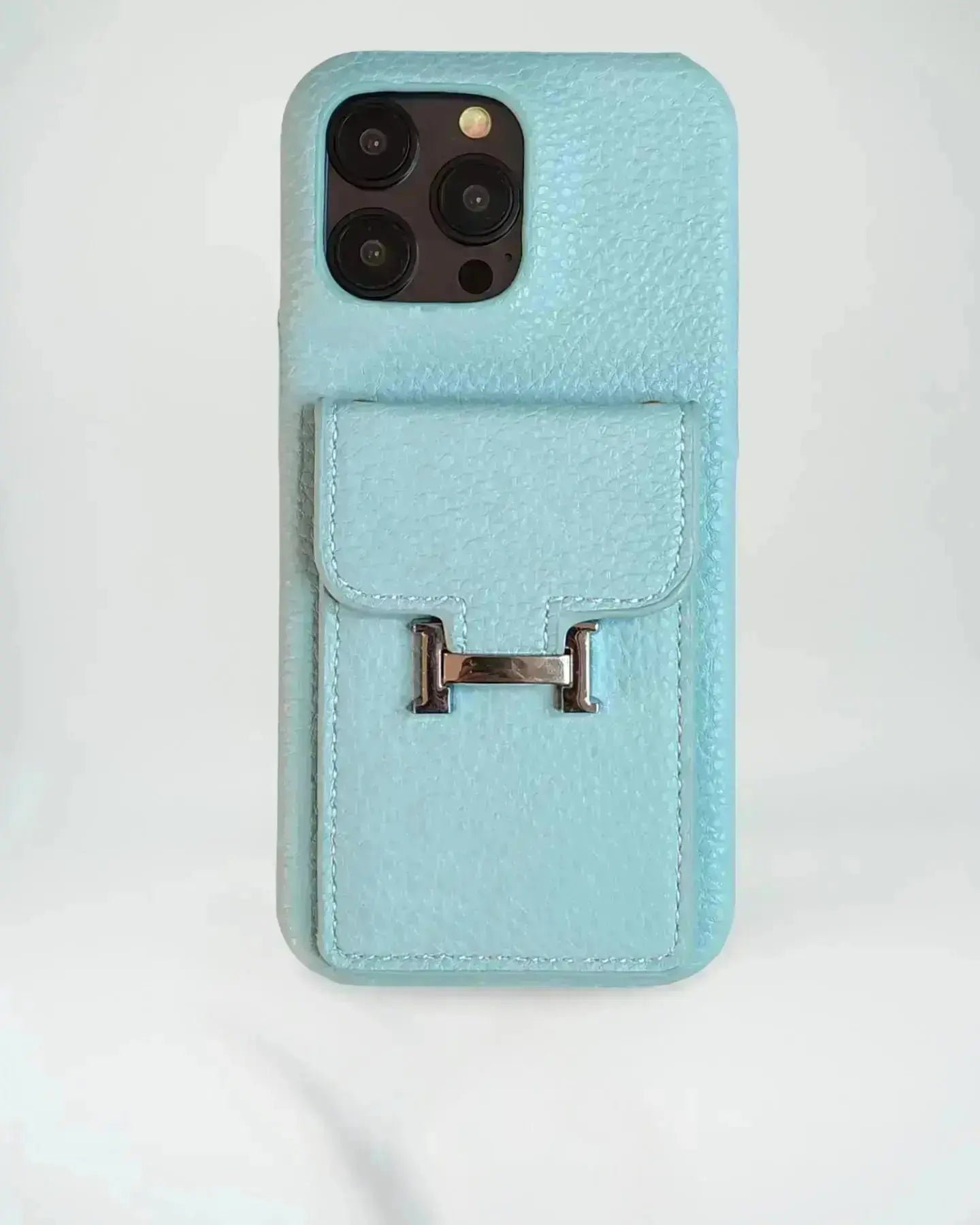 Le Lilas Herm??s iPhone 17 Pro Max Case with Cardholder - Image 11