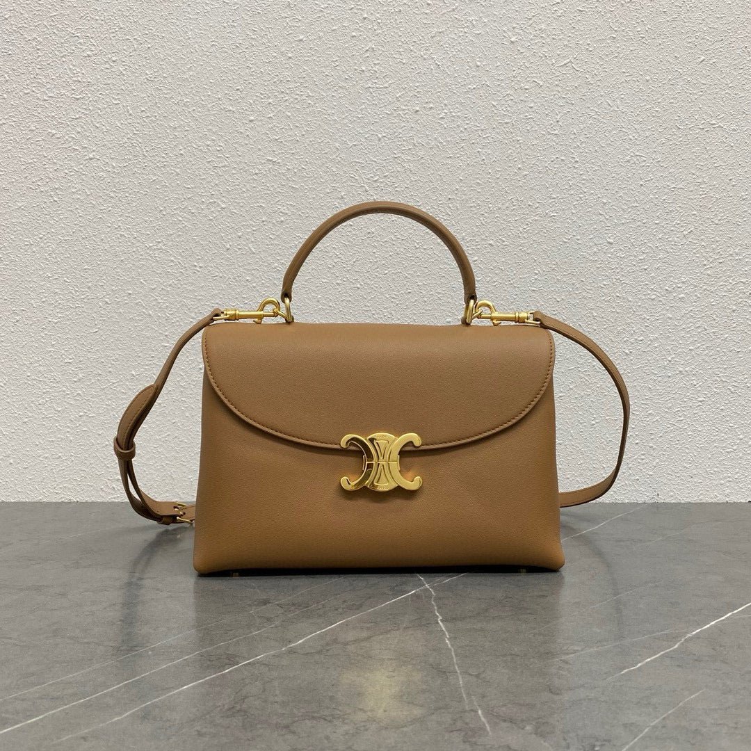 Celine Nino 25 Brown Calfskin Bag