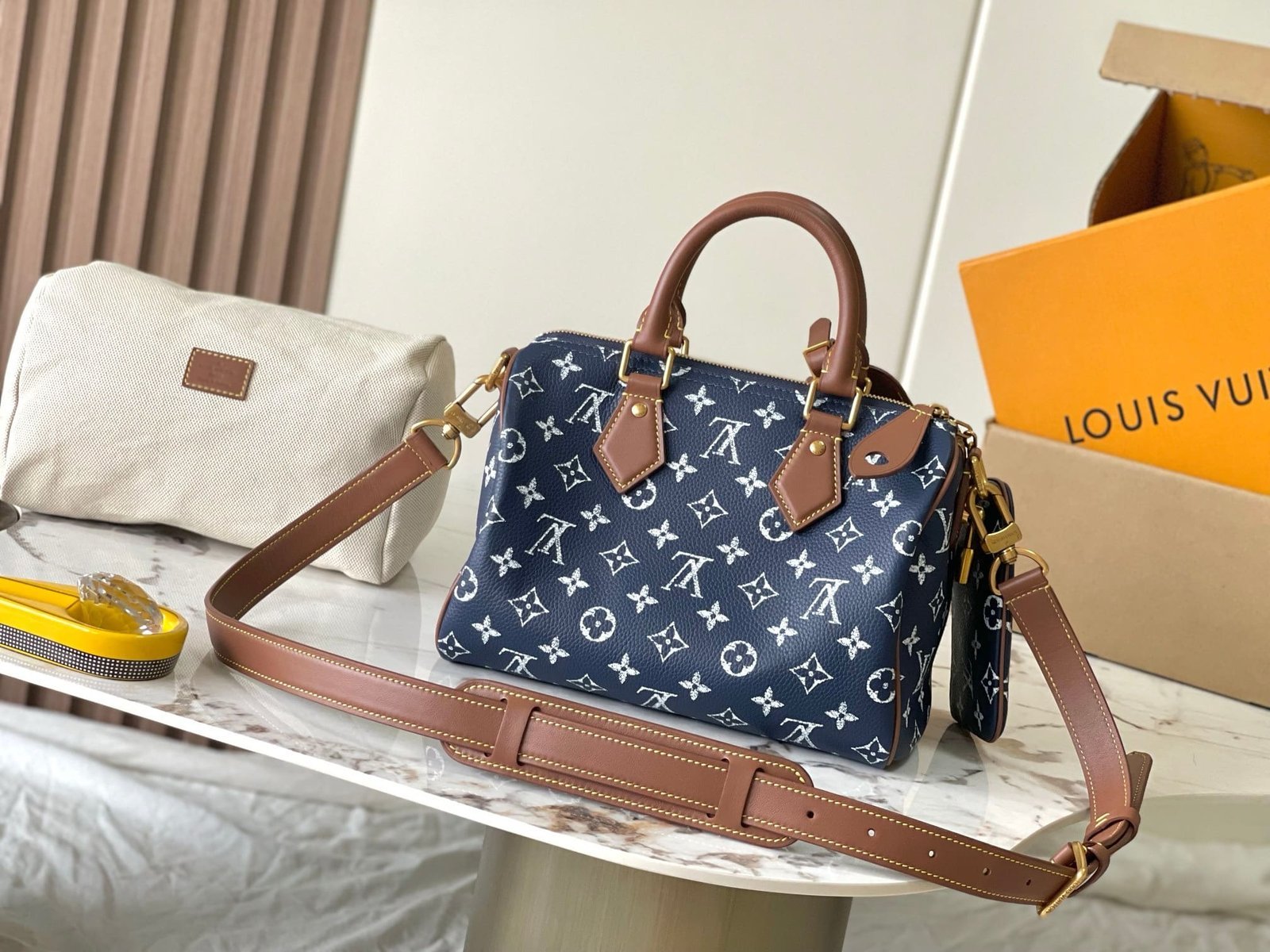 Louis Vuitton Speedy P9 25 Indigo Blue - Image 5