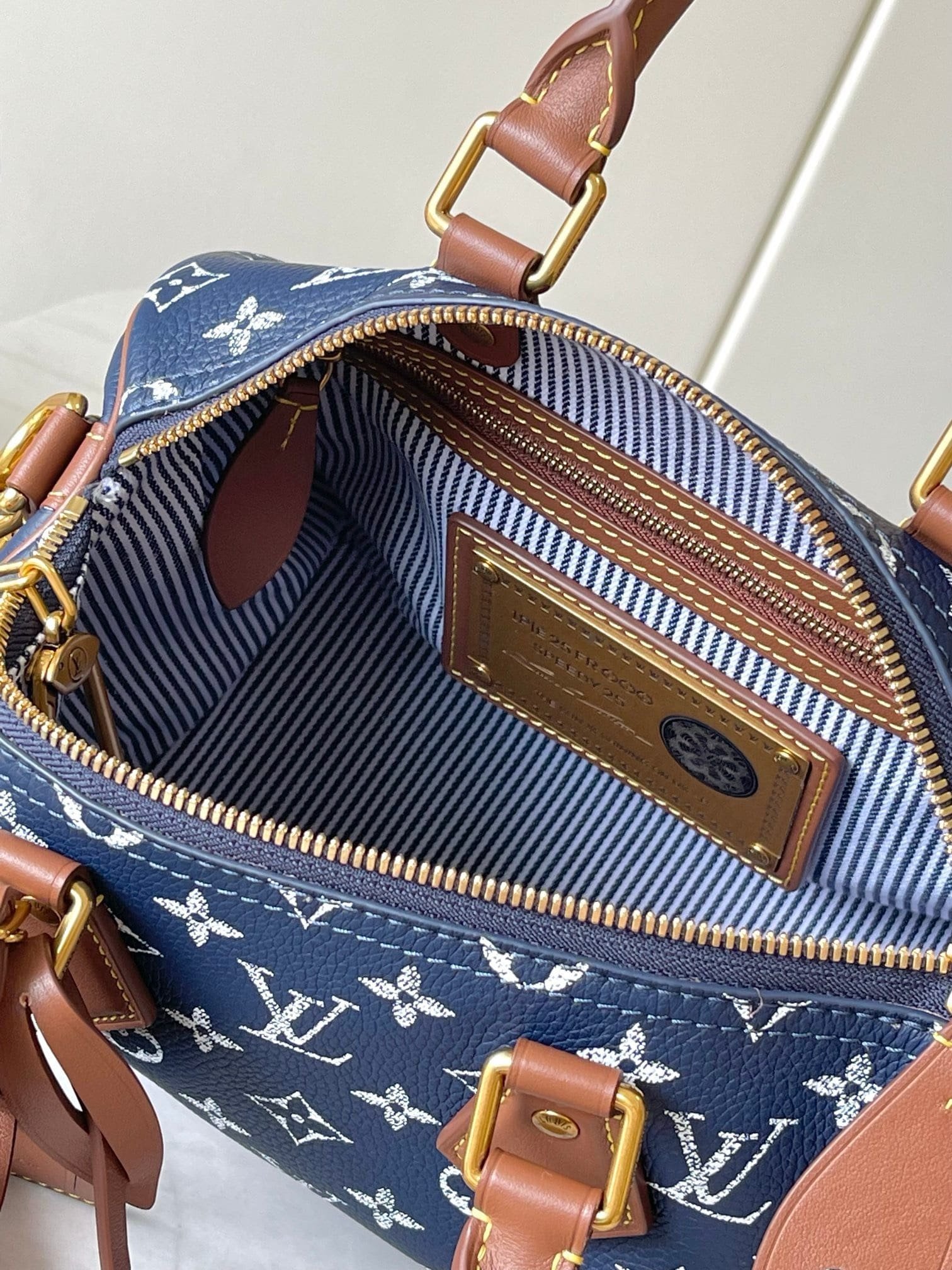 Louis Vuitton Speedy P9 25 Indigo Blue - Image 10
