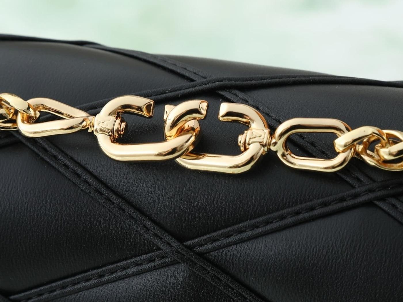 Louis Vuitton GO-14 WOC Black Lambskin - Image 12