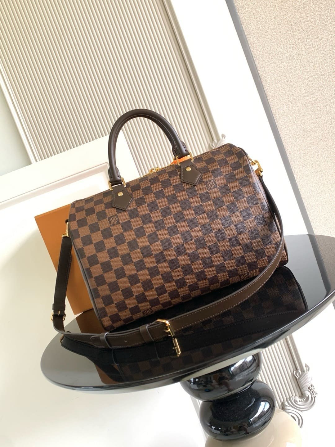 Louis Vuitton Speedy 30 Damier Ebene - Image 6