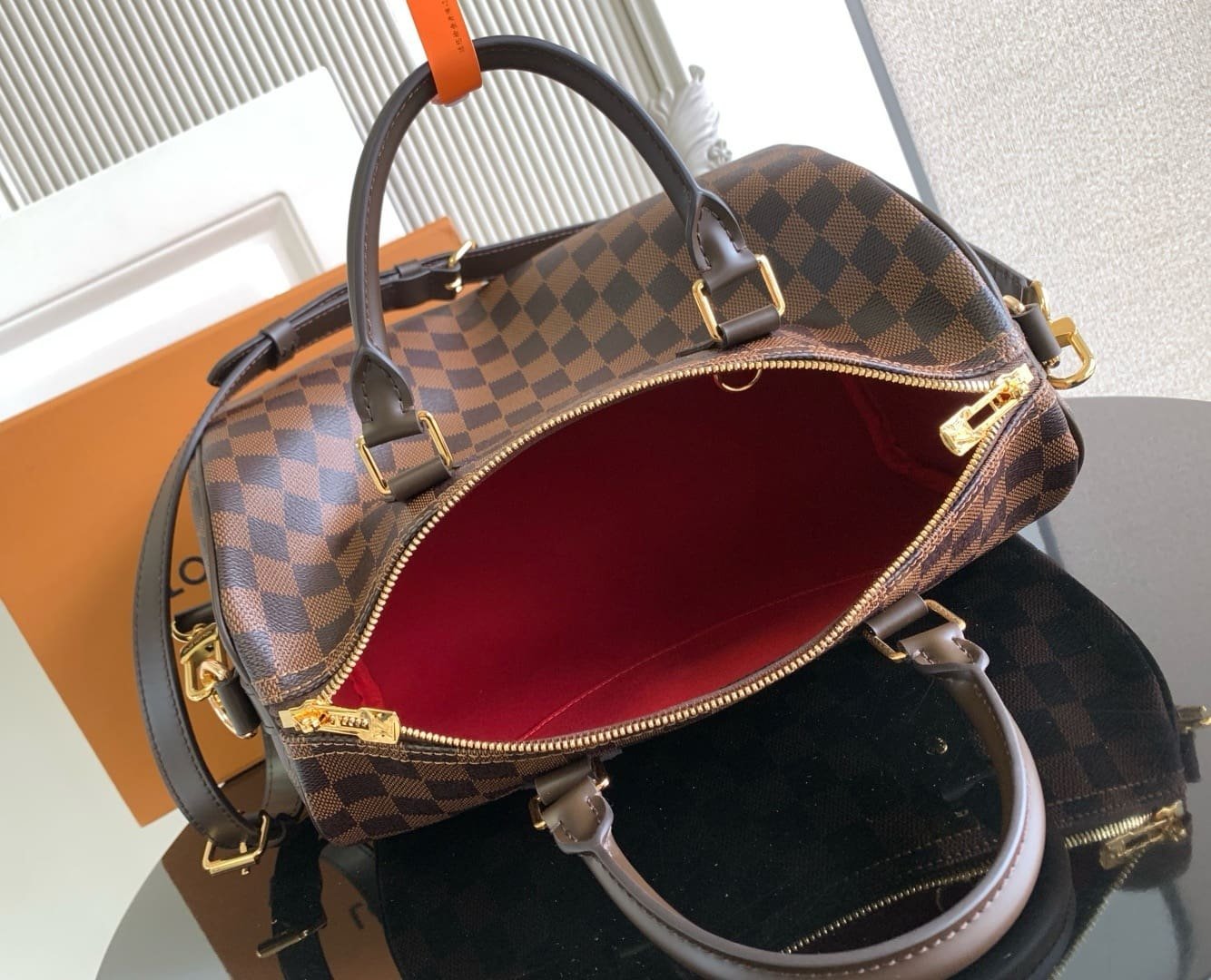 Louis Vuitton Speedy 30 Damier Ebene - Image 11