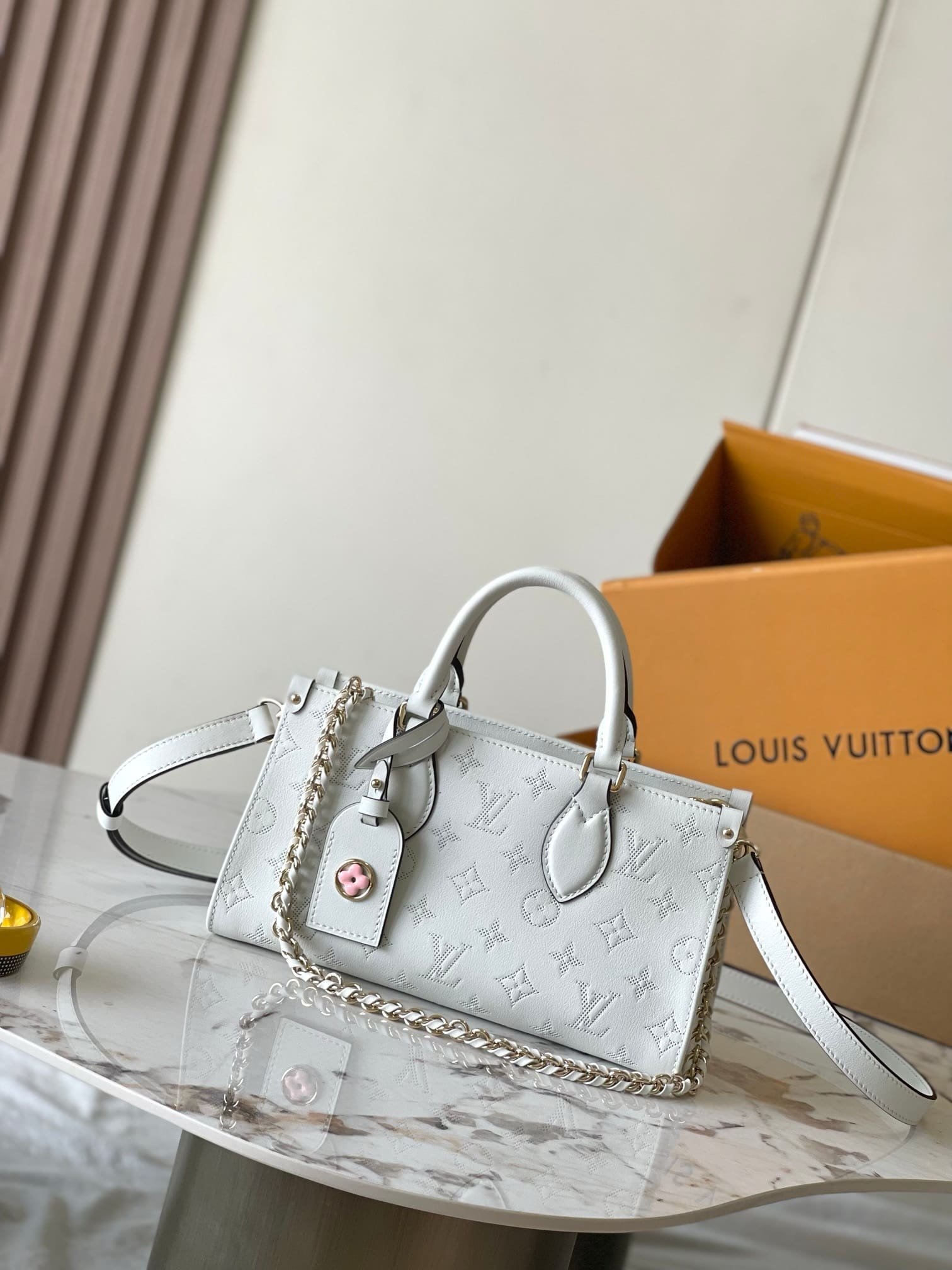 Alternative view of Louis Vuitton Perforated Embossed Calfskin