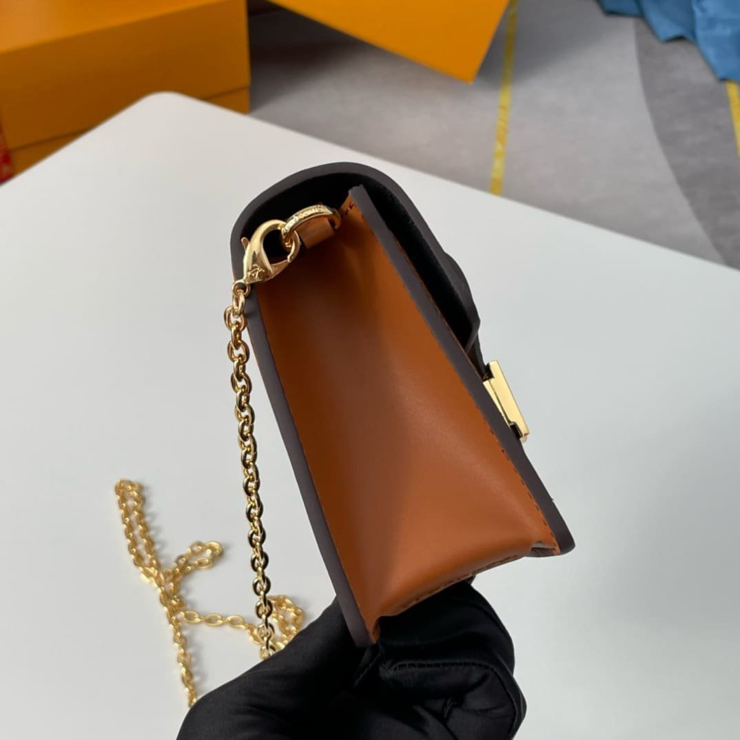 Louis Vuitton Dauphine Chain Wallet Canvas - Image 7