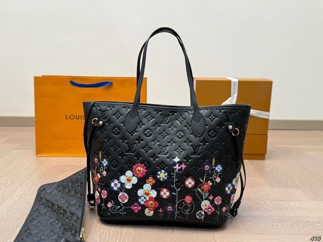 Louis Vuitton LV x TM Neverfull MM - Image 3