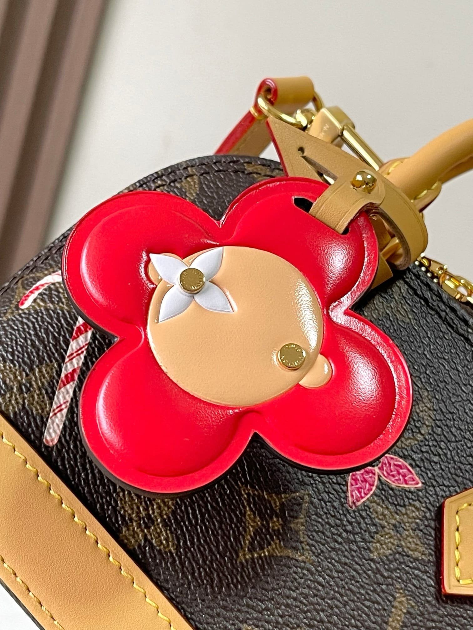 Louis Vuitton Nano Alma Candy Red - Image 8